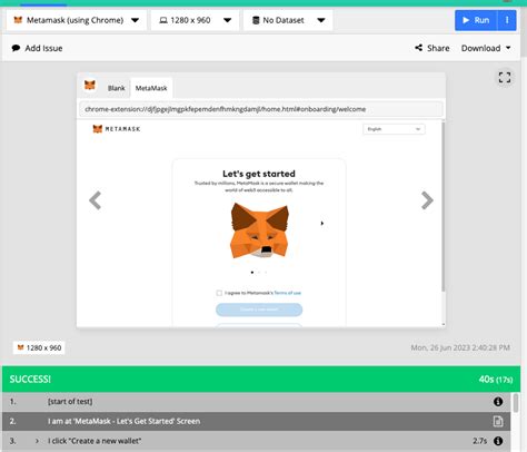 Metamask: Getting 